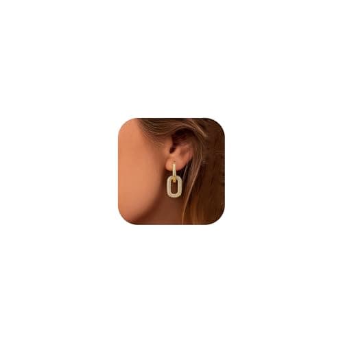Adramata Boucles d'Oreilles Femme Or Boucle d'Oreille Plaquées Or 14 Carats Fantaisie Recycled
Adramata Boucles d'Oreill — Or-Court