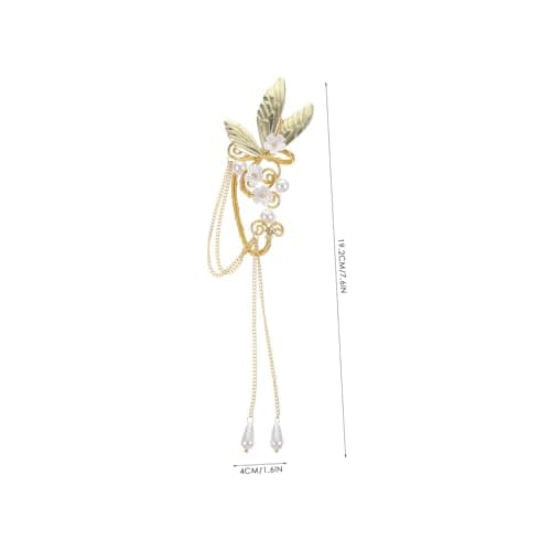 AKOOSY Boucles Oreilles Clip Pompons Élégantes pour Femmes Fête