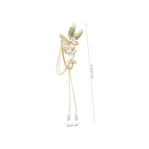 FOMIYES 2 pièces boucles oreilles avec clips pendants décoratifs pour femmes durables et élégants accessoires mode pour