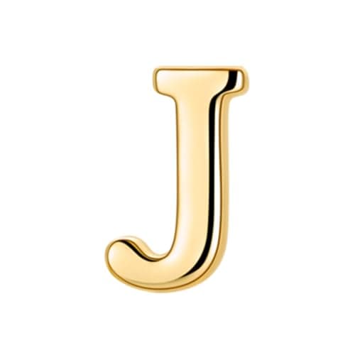 Collier DOUBLE TINGN Or 14K, Pendentif PERSONNALISÉ Lettre A-Z, Idée CADEAU Anniversaire Fille, Fête des Mères, Saint Va — J