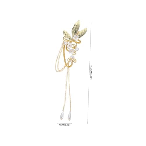 TOPPERFUN Boucles Oreilles Clips Dorées 2 Pièces pour Femmes Élégantes Fêtes Occasions Sans Perçage
