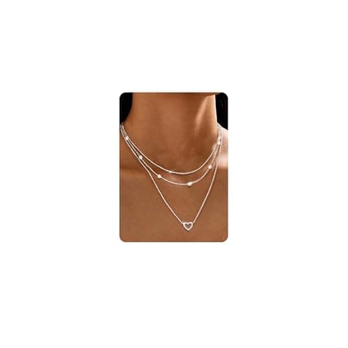 Adramata Collier Femmes Acier Inoxydable Réglable Coeur Pendentif Or Plaqué 14K Bijouxavec Boîte Éco-Conçue - Mode & Lux