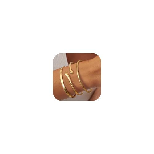 YADOCA Or Acier Inoxydable Plaqué Or 18 Carats Bracelets Femme Bijoux pour Femmes Mode Élégant Accessoire