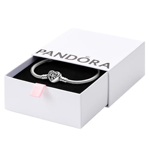 Bijou PANDORA|Collier de chaîne en forme de serpent avec charme de coeur de famille PANDORA
| Bijou PANDORA|Collier de