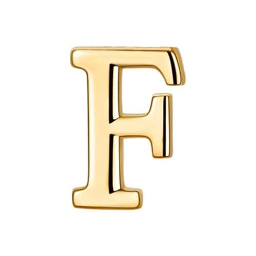 Collier DOUBLE TINGN Or 14K, Pendentif PERSONNALISÉ Lettre A-Z, Idée CADEAU Anniversaire Fille, Fête des Mères, Saint Va — F