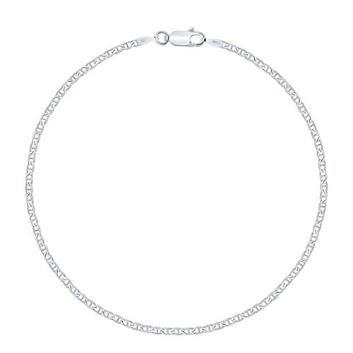 Bracelet en argent 925 rhodié marine Planetys |3 mm femme bijouterie
