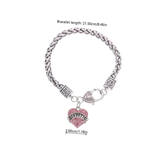 GALPADA Bijou Coeur Strass 5 Pièces Amitié Bracelet Couple Décoratif Charme Couleur Délicat