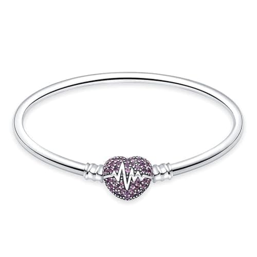 Bracelet argent sterling 925 TINSLO femme CMB062 Saint Valentin, fête des mères, Noël — CMB080