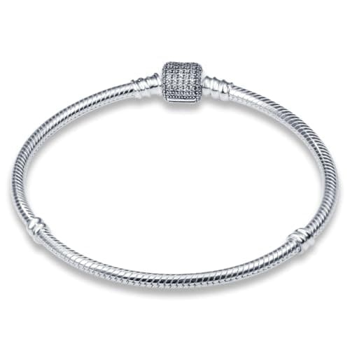 QIKAOLA S925 Bracelets en argent pour Pandora, destinés aux femmes - Élégants et 있었던 질문을 기반으로 한 최적화된 SEO 헤더: QIKAOLA S92 — CMB058