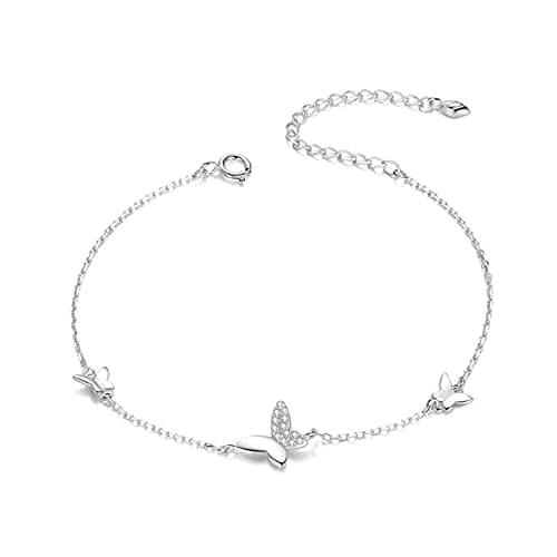LOKILOKI Bracelet Argent Sterling 925 Homard Fermoir pour Femmes Populaire Cadeau Bijoux OOTD