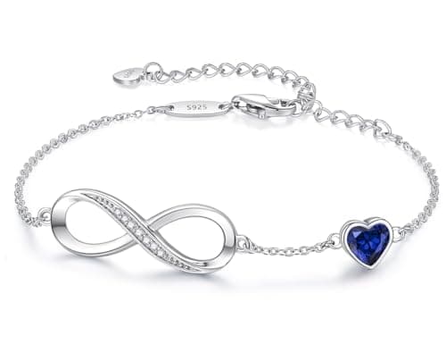 Bracelet LOUISA SECRET Femme Argent 925 Infini Noël Anniversaire Maman — Argent-09-Septembre