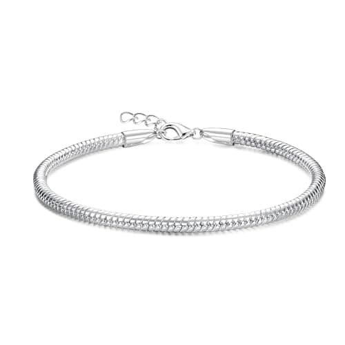 Bracelet Adramata Argent 925 Fermoir à Homard Attributs pour Femmes et Hommes en Scène de Célébration et Costume avec Bo