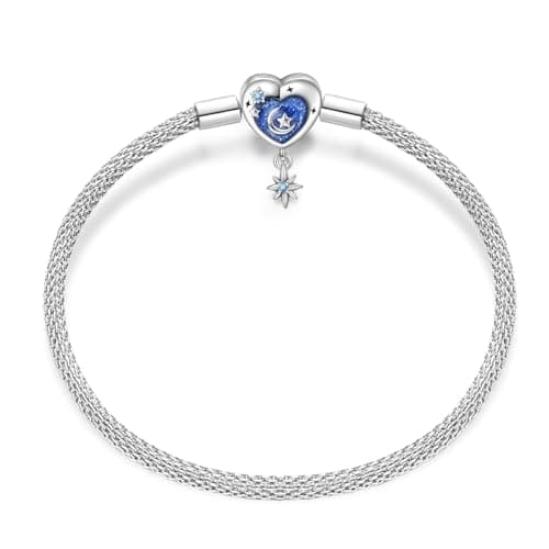 Bracelet argent sterling 925 TINSLO femme CMB062 Saint Valentin, fête des mères, Noël — PAB036