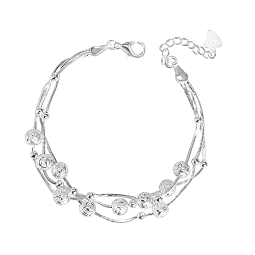 Bracelet argent 925 personnalisé femme pour femme et anniversaire