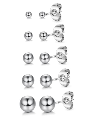 <think>

</think>

Adramata Boucles d'oreilles en Titane G23 pour Hommes et Femmes, Hypoallergéniques pour Oreilles Sens