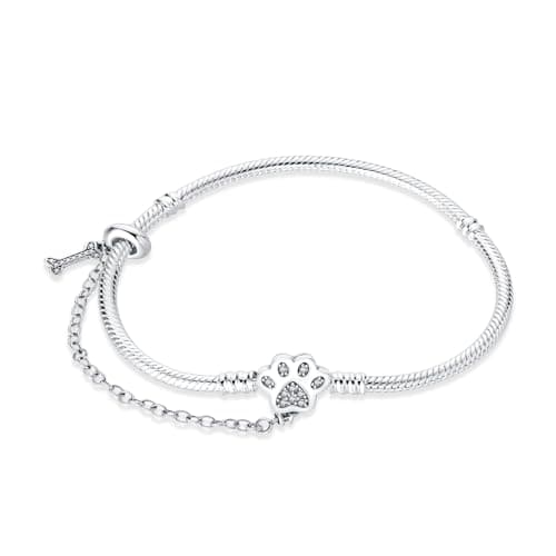 QIKAOLA S925 Bracelets en argent pour Pandora, destinés aux femmes - Élégants et 있었던 질문을 기반으로 한 최적화된 SEO 헤더: QIKAOLA S92 — PAB003