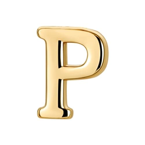 Collier DOUBLE TINGN Or 14K, Pendentif PERSONNALISÉ Lettre A-Z, Idée CADEAU Anniversaire Fille, Fête des Mères, Saint Va — P