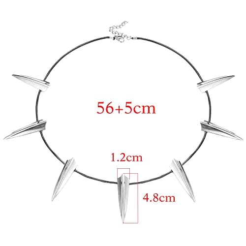 Collier pendentif Adramata homme doré pour Halloween et cosplaybijoux homme