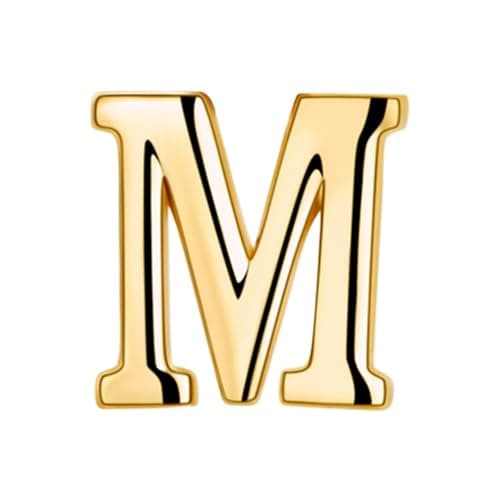 Collier DOUBLE TINGN Or 14K, Pendentif PERSONNALISÉ Lettre A-Z, Idée CADEAU Anniversaire Fille, Fête des Mères, Saint Va — M