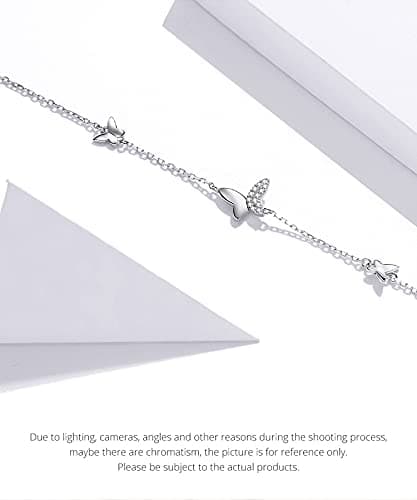 LOKILOKI Bracelet Argent Sterling 925 Homard Fermoir pour Femmes Populaire Cadeau Bijoux OOTD