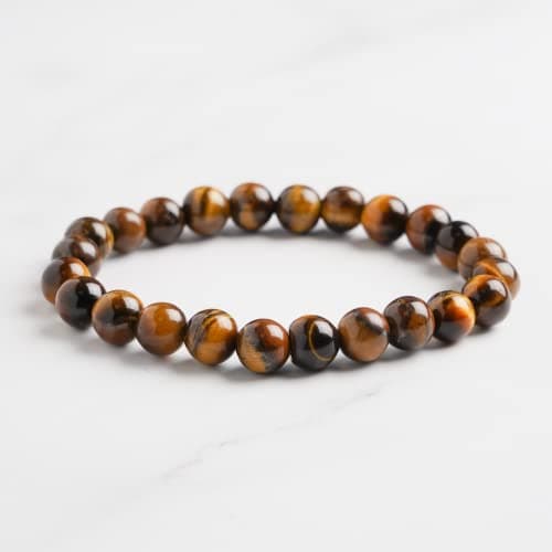 Bracelet Pierre Naturelle AURSTORE 8mm_POLYVALENT_Pour Homme_et_Femme_MODELE_8MM_Tendance_AMÉRICAUX_SOUHAITS