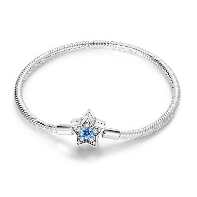 Bracelet argent sterling 925 TINSLO femme CMB062 Saint Valentin, fête des mères, Noël — KJB029