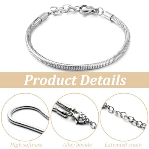 ZOWEXIQ Bracelet Fermoir à Homard pour Femme Argent 925, Idéal pour la Fête des Mères et la Saint-Valentin, Accessoires