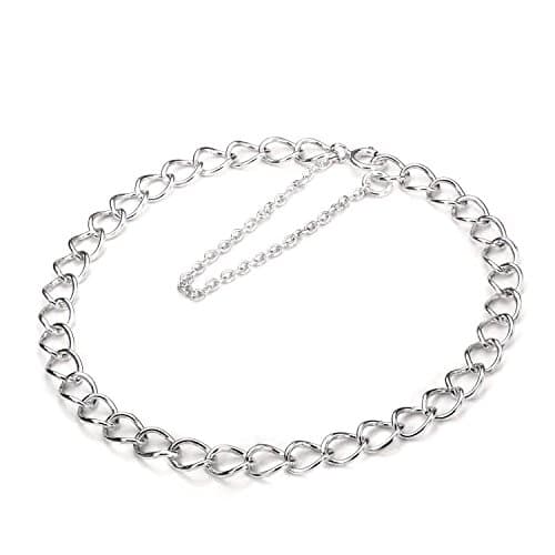 Boîte de Bijoux Argenté 925 pour Charms avec Gros Fermeture et Chaîne de Sécurité - 14-19cm