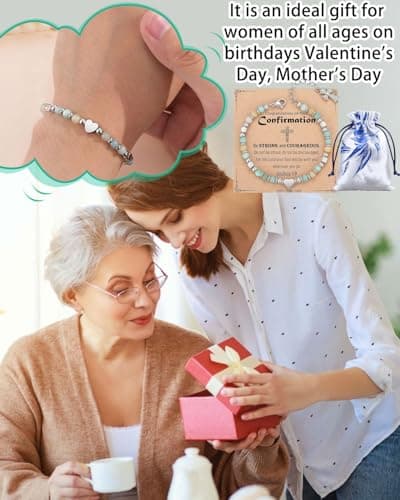 Bracelet en Pierre Naturelle Bohème Inoxydable pour Femme MOPZIJA