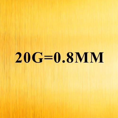 CASSIECA Piercing Nez Acier Chirurgical pour Femme Homme 6/8/10MM Rond CZ Anneau 18/20GSeptum Piercings — Or-20G