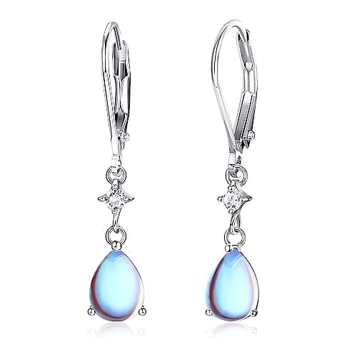 Adramata Boucles d'Oreilles en Argent Sterling 925 pour Femme Recycled Claim standard
Adramata Pierre de Lune Boucle d'O — Larme