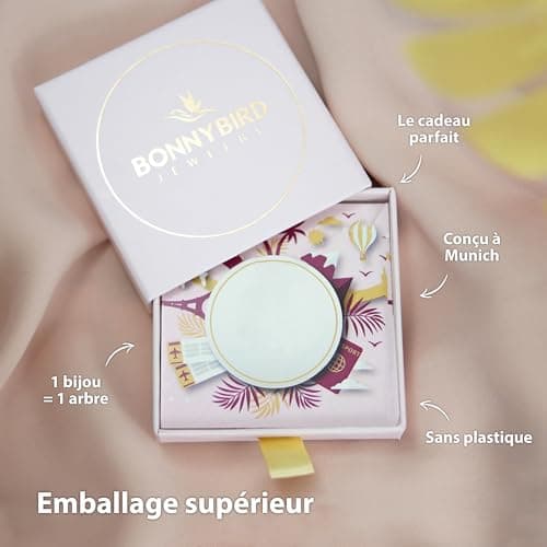 BONNYBIRD Lot de Bagues Femme en Acier Inoxydable Résistant à l'Eau BonnyClassic pour Femmes Occasions Spéciales