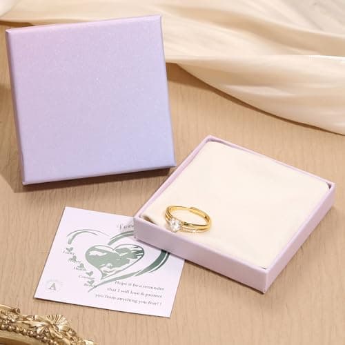 Bague Argent 925 Coeur Brillant CZ Or Plaqué Femme Empilables Fiancailles Promesse Reglable Or Rose Recyclé Standard