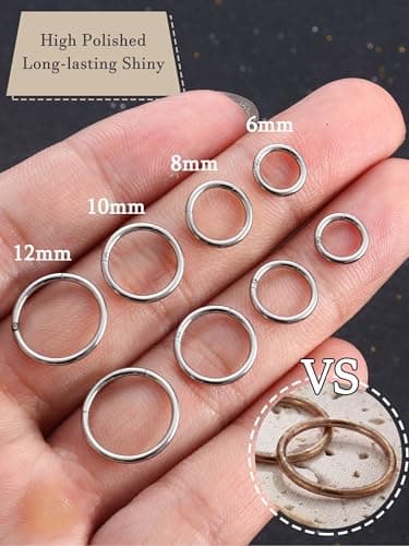 Accessoires de Piercing Adramata Helix et Cartilage 6-12mm 16G pour Hommes Femmes