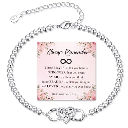 BMMYE Bracelet en Argent 925 Femme, Accessoire de Mode pour Femme, Bijou Zircon Cubique Éternel, Cadeau Parfait pour Fem