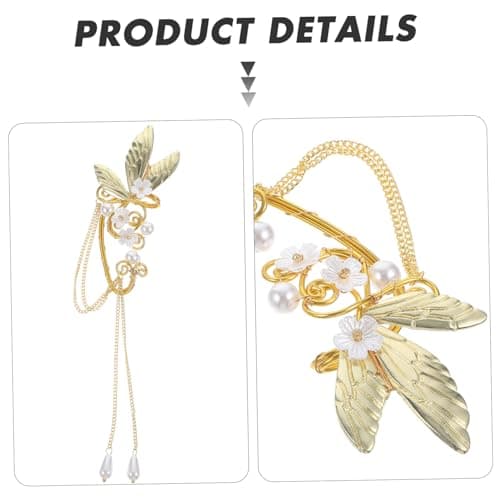 BESPORTBLE Boucles Oreilles Clip Élégantes 2 Pièces Décoratives et Légères pour Femmes et Jeunes Filles Élégantes Événem