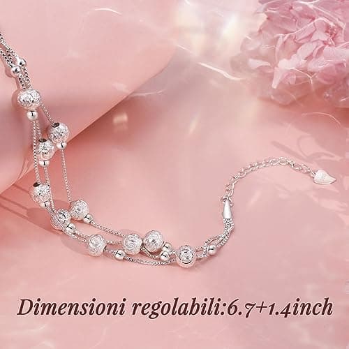 CheersLife bracelet femme pour sœur fille cadeau designer italien