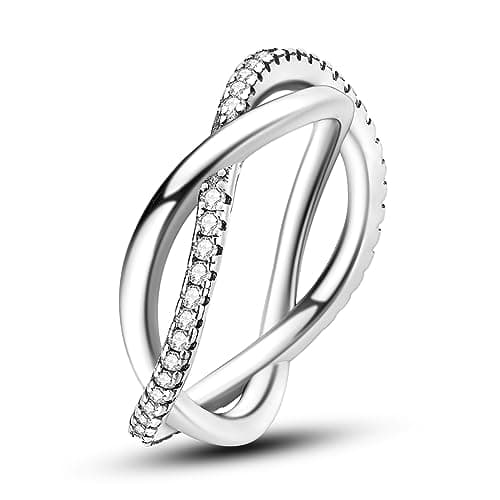 NARMO 925 argent sterling bijou lunaire étoile anneau mauvais oeil coloré zircone cubique femme vintage déclaration tail — Shining Crossing Line