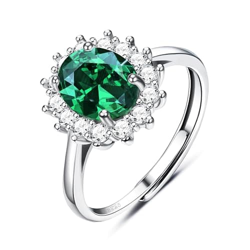 Adramata Bague Femme en Argent 925 Recycled, Idéale pour Élégance et Durabilité à l'Anniversaire ou au Mariage, Bague Ré