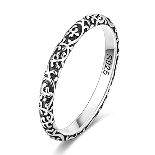 NARMO 925 argent sterling bijou lunaire étoile anneau mauvais oeil coloré zircone cubique femme vintage déclaration tail — Vintage Pattern