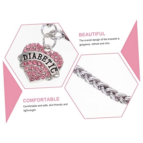 GALPADA Bijou Coeur Strass 5 Pièces Amitié Bracelet Couple Décoratif Charme Couleur Délicat