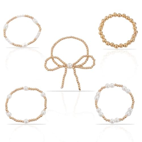Cosmeria Ensemble de bracelets pour femme | bijoux portables polyvalents pour toutes les occasions | design charmant pou