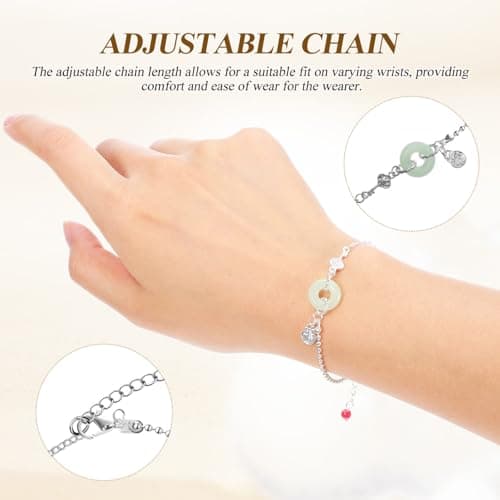 Ensemble de bracelets réglables en acier titane pour femmes