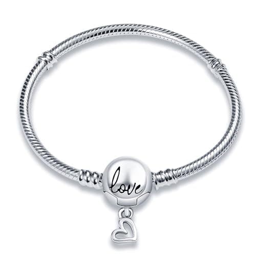 XWN Bracelet en Argent Sterling 925 pour Femme avec Charms de perle, Compatible avec Pandora, Accessoire de Mode Femmes — A