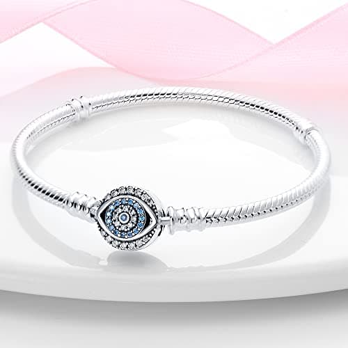 Bracelet Pandora Femme Charmes Coeur Ortie Argent 925 Cadeau Noël Anniversaire Mères