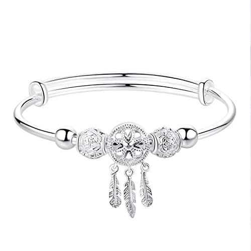 Bracelet en argent YITAIYUAN pour femme, attrape-rêves créatif, cadeau pour anniversaire de Noël, meilleure amie