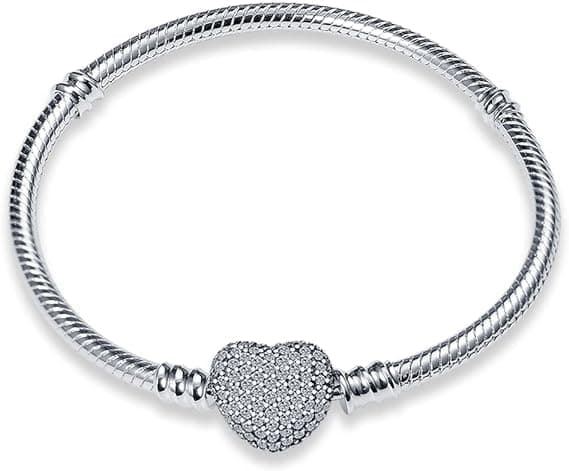 QIKAOLA S925 Bracelets en argent pour Pandora, destinés aux femmes - Élégants et 있었던 질문을 기반으로 한 최적화된 SEO 헤더: QIKAOLA S92 — CMB057