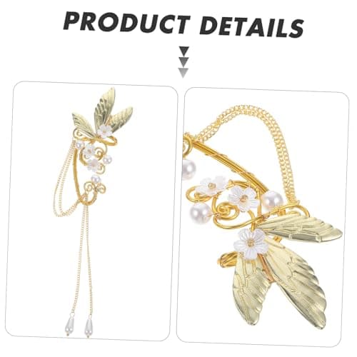 DIKACA Boucles Oreilles Aile et Franges Design Élégant et Léger Femmes et Filles Cadeau Anniversaire Festif 2 Pièces