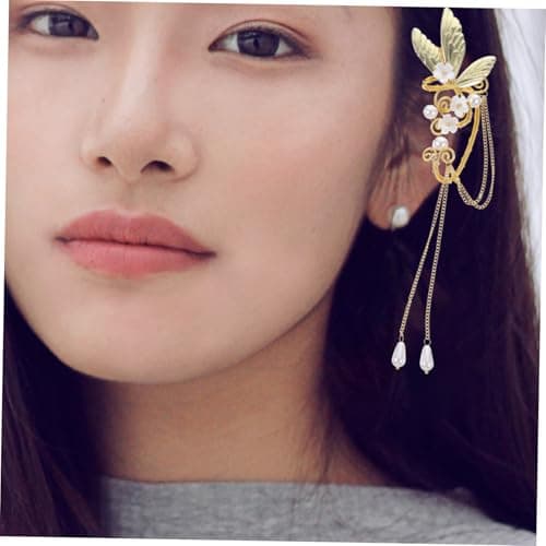 BESPORTBLE Boucles Oreilles Clip Élégantes 2 Pièces Décoratives et Légères pour Femmes et Jeunes Filles Élégantes Événem