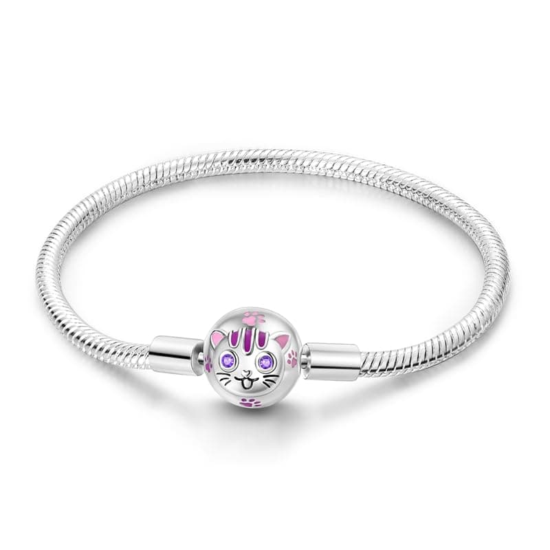 Bracelet argent sterling 925 TINSLO femme CMB062 Saint Valentin, fête des mères, Noël — KJB060